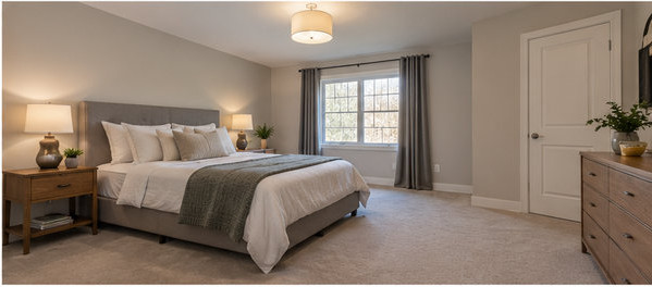 After: decluttering sample, edited property photograph