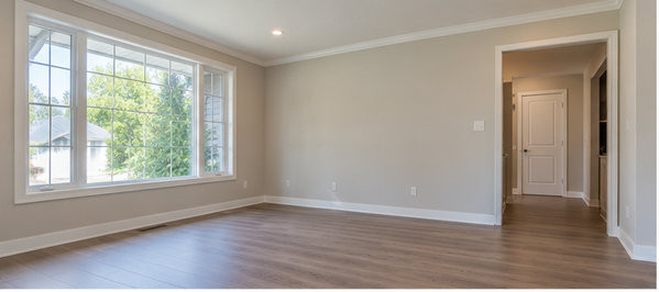 Before: virtual staging sample, original property photograph