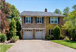 After: vehicle removal sample, edited property photograph
